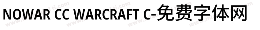 nowar cc warcraft c字体转换